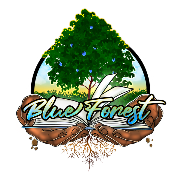 Blue forest
